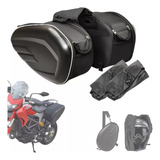 Bolsa Alforge Bauleto Moto Lateral 20 Litros Universal Par