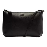 Bolsa Arezzo Pequena Tiracolo Transversal Cor Floater Preto