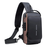 Bolsa Bag Antifurto Couro
