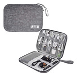 Bolsa Bag Organizadora Para Cabos Fios Fone Pen Drive Cartão