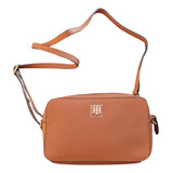 Bolsa Caramelo Logo Tommy