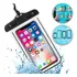 Bolsa Case Prova Dágua Open Zee Celular Universal Impermeável Selada Para iPhone Xiaomi Samsung Cor Preto