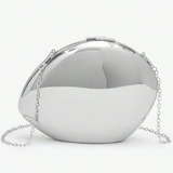 Bolsa Clutch Metal Brilho