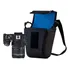 Bolsa Compacta Para Câmera Fotográfica Preto azul   Proii Cor Preto