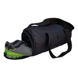 Bolsa De Academia Mala De Treino Grande Resistente 32 Litros Cor Preto Lisa