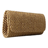 Bolsa De Mão Clutch Casamento Festa Luxo Com Brilho Com Alça