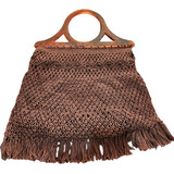 Bolsa De Mao Macrame
