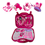 Bolsa De Maquiagem Infantil Kit Salao De Beleza Brinquedo
