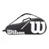Bolsa De Tênis De Raquete Dupla Wilson Advantage X 6 - Preta