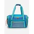 Bolsa De Viagem Unissex Color Block Cor Azul Lisa