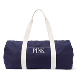 Bolsa De Viagem Victorias Secret Pink Canvas Duffle Bag