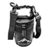 Bolsa Estanque Pequena Para Celular 2litros 100% Impermeável Cor Preto Desenho Do Tecido Reforçado Waterland
