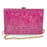 Bolsa Feminina Clutch Madreperola