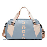 Bolsa Feminina Esportiva Semi Impermeavel Espaçosa Academia Meimi Amores Volta As Aulas Crossfit Cor Verde