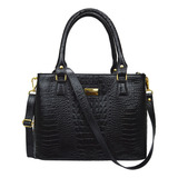 Bolsa Feminina Preta Mao