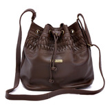 Bolsa Feminina Saco Couro