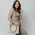 Bolsa Feminina Tote Transversal Espaçosa E Resistente Cabe Caderno Super Moderna Para O Dia A Dia