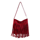 Bolsa Feminina Transversal Camurca