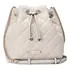 Bolsa Guess Quincey Bucket Off White