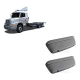 Bolsa Lateral Porta Caminhão Mb 712c 1620 1938 Ls Cinza Par