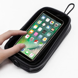 Bolsa Magnética Impermeável Para Celular Fixa No Tanque Moto