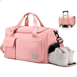 Bolsa Mala Unissex Com Porta tênis Impermeável Ideal Para Academia Viagens E Esportes Com Alça Ajustável Marca Lorben
