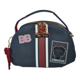 Bolsa Maletinha Betty Boop Com Chaveiro Bp7902 Coleção Navy