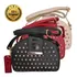 Bolsa Maletinha Transversal Betty Boop Com Chaveiro Bp22001 Cor Preto