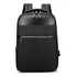 Bolsa Masculina Impermeável Detalhes Couro Pu Laptop Entrada Usb Compatível Com Notebooks Dell Acer Hp Lenovo Macbook Pro Air M1 M2 M3 Faculdade Universidade Escola Executiva Trabalho 15.6 Polegadas