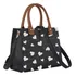 Bolsa Mini Betty Boop Tiracolo Coração Alça Transversal Mão Cor Preto-branco