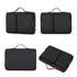 Bolsa Notebook Feminina E Masculina Impermeável 13 14 15,6 Cor Preto