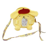 Bolsa Pelúcia Hello Kitty Sanrio Pompom Purin Kuromi