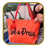 Bolsa Praia Colorido Sol
