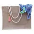 Bolsa Praia Juta + Pingente + Presilha Flor + Saída Praia