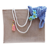 Bolsa Praia Juta Pingente