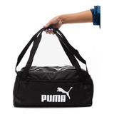 Bolsa Puma Phase Small Sports Bag Preto Branco Original