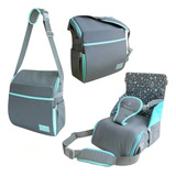 Bolsa Que Vira Assento To Go Cinza   Marcus   Marcus