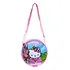 Bolsa Redonda Infanto-juvenil Alça Transversal Hello Kitty