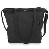 Bolsa Sacola Grande Alça Transversal Canelada Estilo Eco Bag