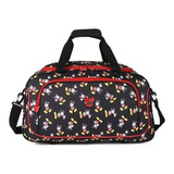 Bolsa Sacola Mala Transversal Viagem Feminina Mickey Grande