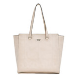 Bolsa Shopping Colcci Shine Ve24 Off White Feminino