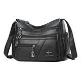 Bolsa Social Feminina Couro