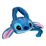 Bolsa Stitch Pelucia Azul