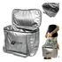 Bolsa Térmica 30 Litros Grande Cerveja Lanche Praia Com Alça Cor Cinza