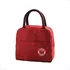 Bolsa Térmica Marmita Fitness Lancheira Academia Porta Cor Vinho / Terracota