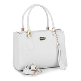 Bolsa Tote Duart s Lorena   Branco