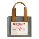  Bolsa Tote True Religion, Mini Bolsa De Ombro De Viagem Fem