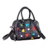 Bolsa Transversal Betty Boop Preto E Coração Colorido Semax