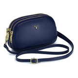 Bolsa Transversal De Couro