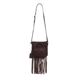 Bolsa Transversal De Couro